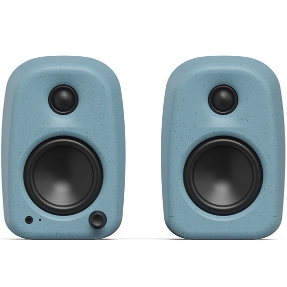 Kanto UKI Wireless Bluetooth Desktop Bookshelf Speakers - Cornflower