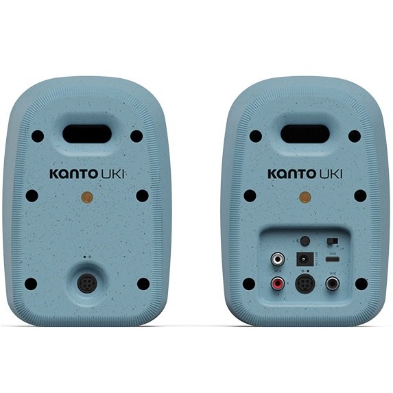 Kanto UKI Wireless Bluetooth Desktop Bookshelf Speakers - Cornflower