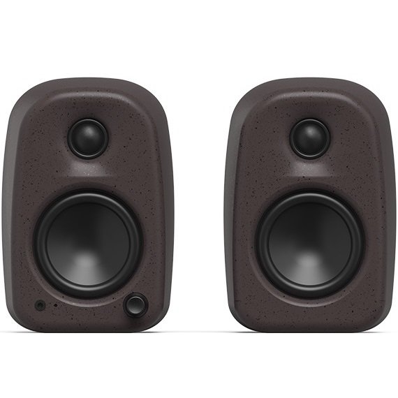 Kanto UKI Wireless Bluetooth Desktop Bookshelf Speakers - Pumice