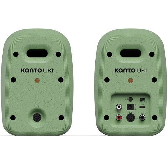 Kanto UKI Wireless Bluetooth Desktop Bookshelf Speakers - Sage