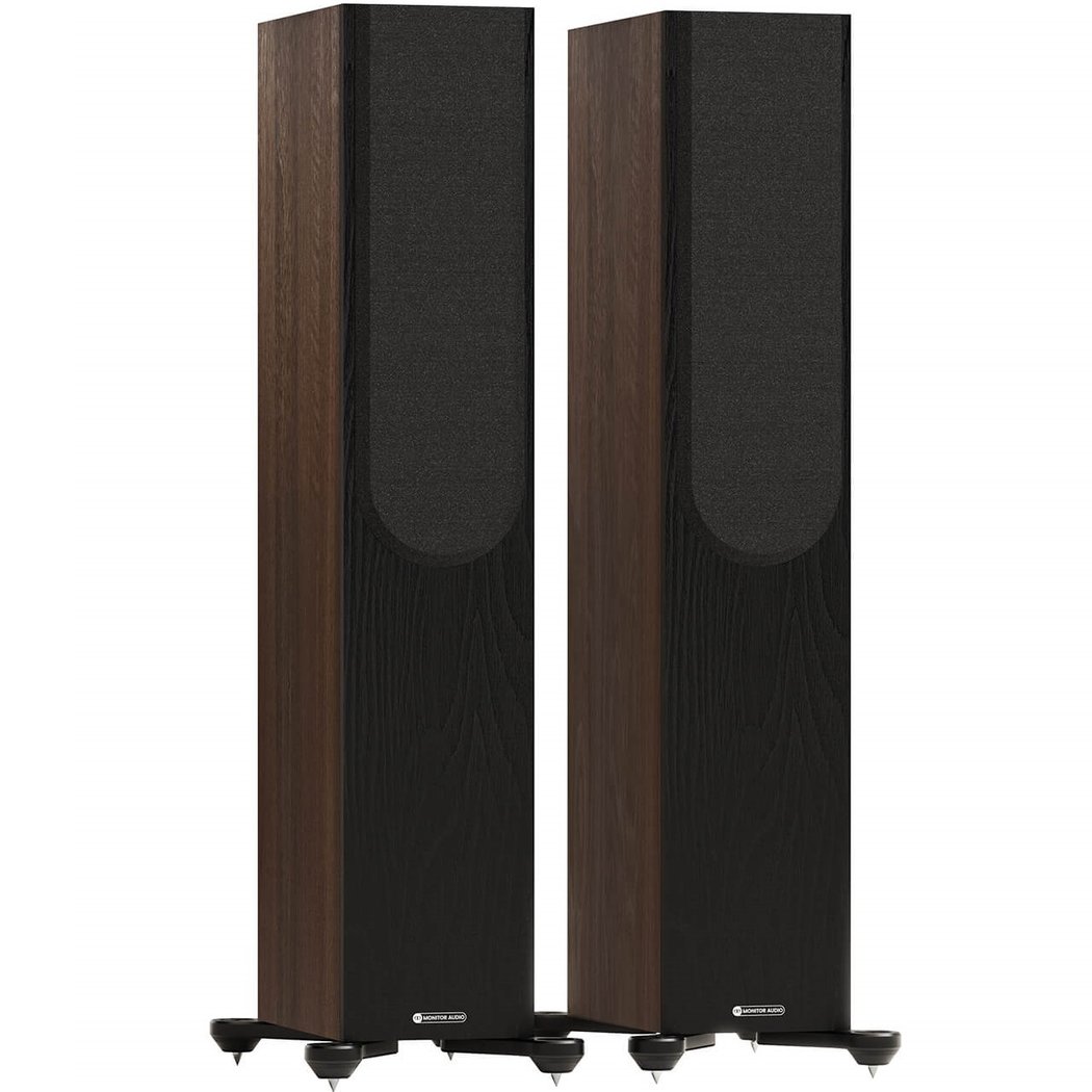 Monitor Audio Bronze 300 7G 2.5-Way Passive Floorstanding Speakers - Walnut