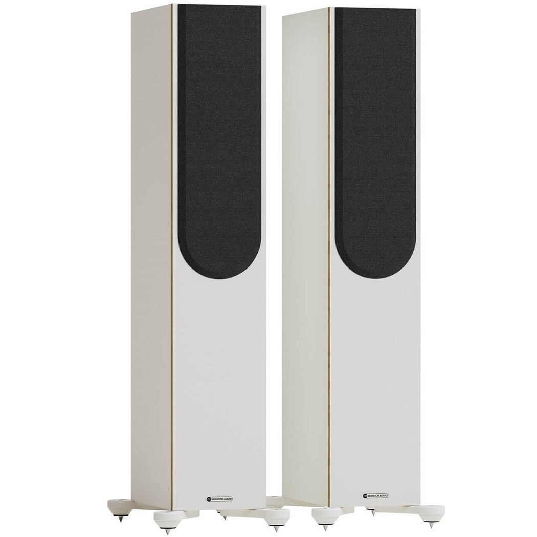 Monitor Audio Bronze 300 7G 2.5-Way Passive Floorstanding Speakers - White
