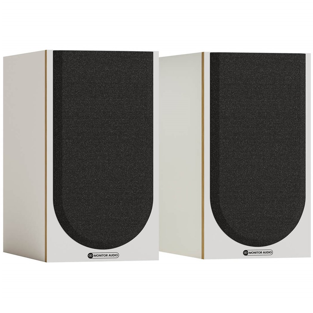 Monitor Audio Bronze 50 7G 2-Way Passive Desktop Bookshelf Speakers - White