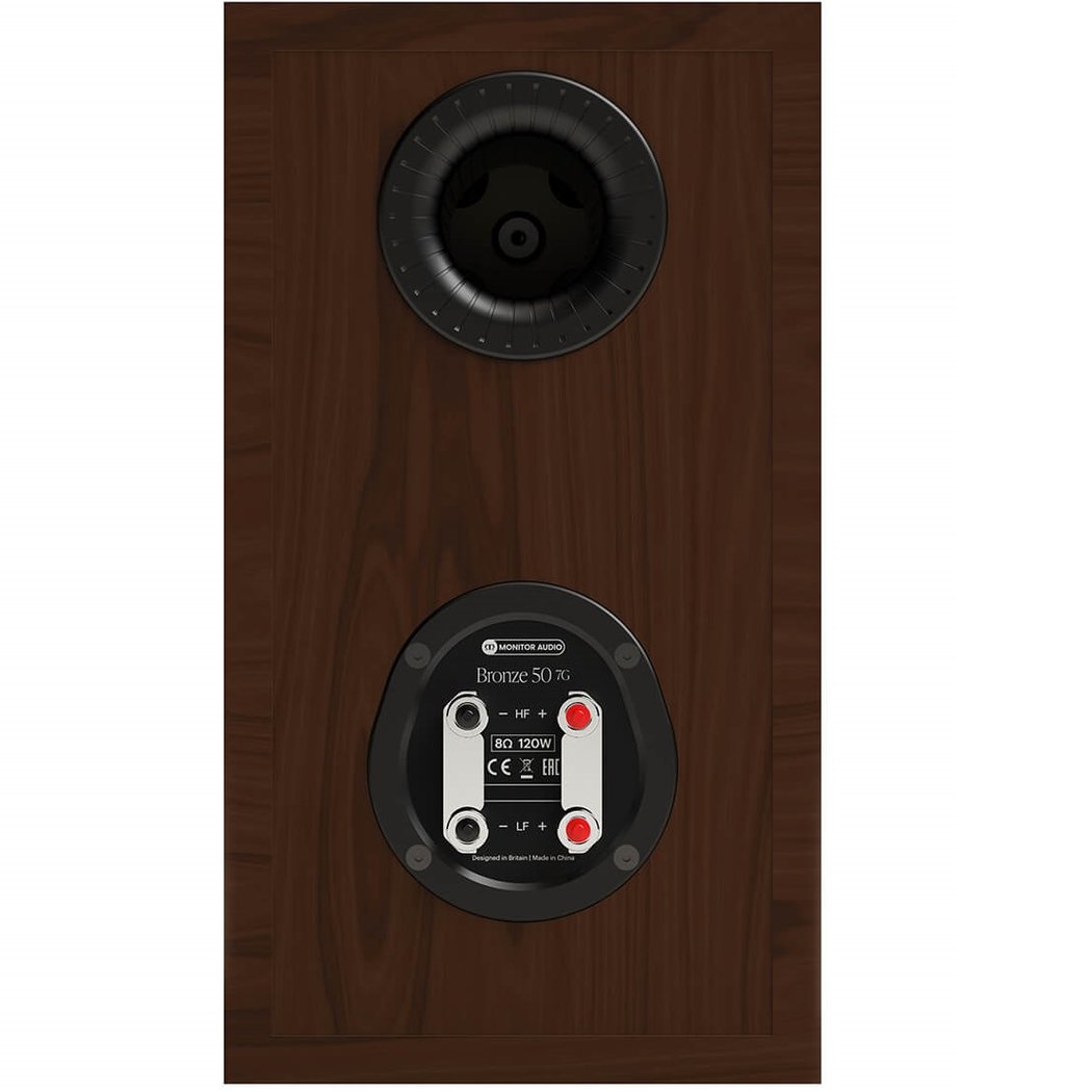 Monitor Audio Bronze 50 7G 2-Way Passive Desktop Bookshelf Speakers - Black