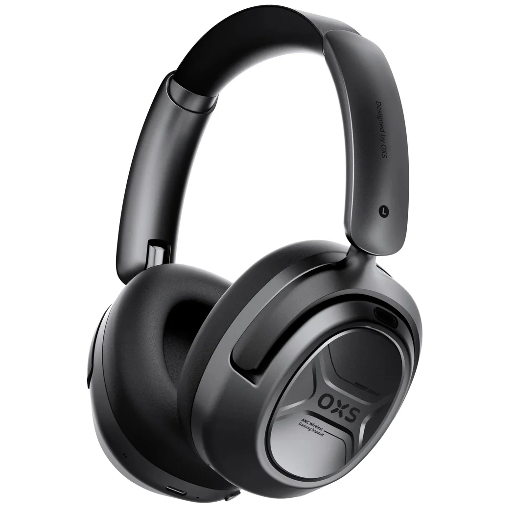OXS Storm A2 Wired/Wireless Bluetooth+2.4GHz Noise-Cancelling - Black