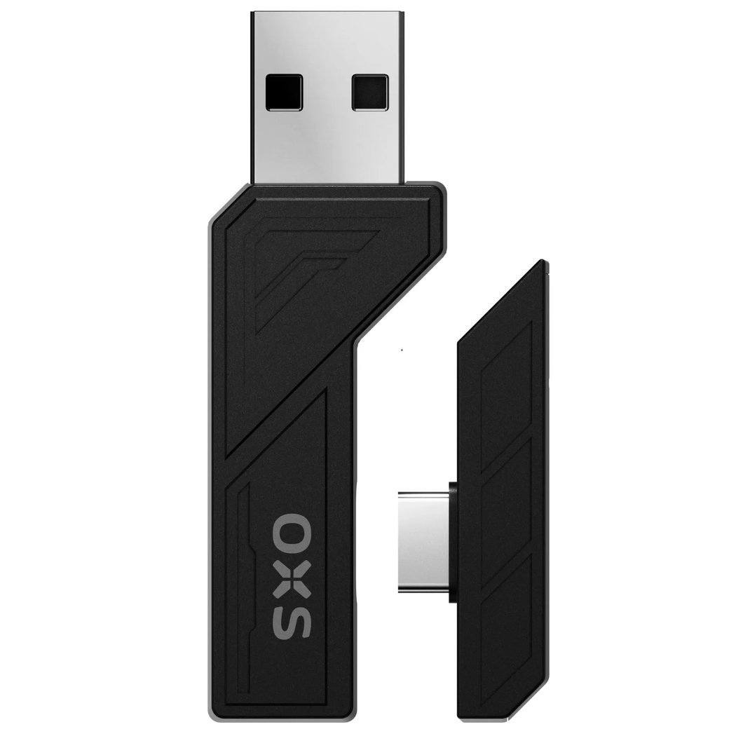 OXS Storm A2 Wired/Wireless Bluetooth+2.4GHz Noise-Cancelling - Black