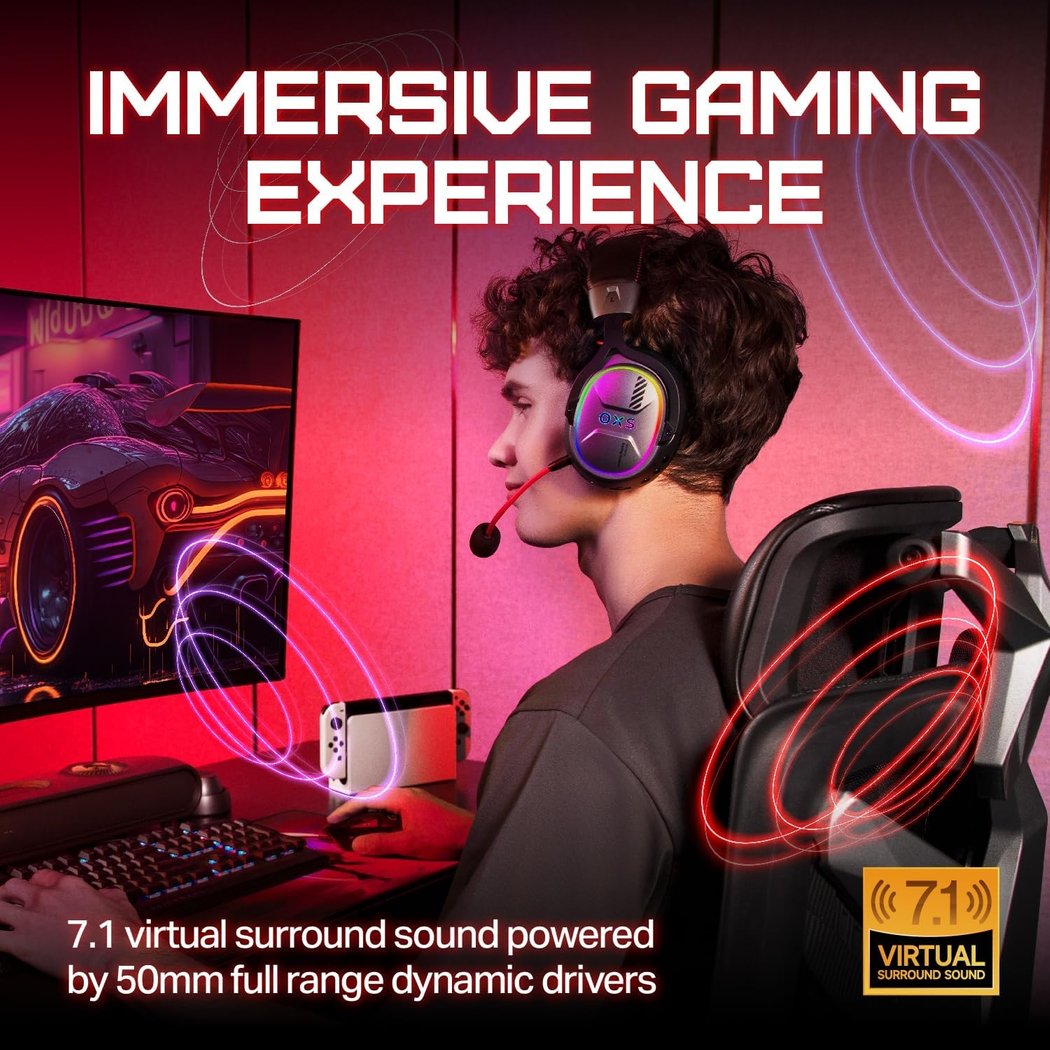 OXS Storm G2 Wired/Wireless Bluetooth+2.4GHz - White