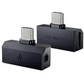 FiiO SNOWSKY TINY A USB Type-C to 3.5mm TRS Portable USB DAC & Headphone Amplifier Adapter with USB-C Charging Port 