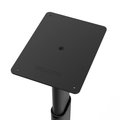 Kanto SPH Height-adjustable Universal Floor Speaker Stands for Bookshelf Speakers Matte Black