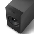 KEF Coda W Wireless Bluetooth Desktop Bookshelf Speakers USB-C HDMI Phono Dark Titanium