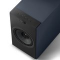 KEF Coda W Wireless Bluetooth Desktop Bookshelf Speakers USB-C HDMI Phono Midnight Blue