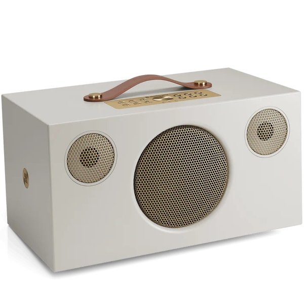 Audio Pro C10 MkII W Classic Multi-Room Wireless Bluetooth/WiFi Network Desktop Speaker - Dune