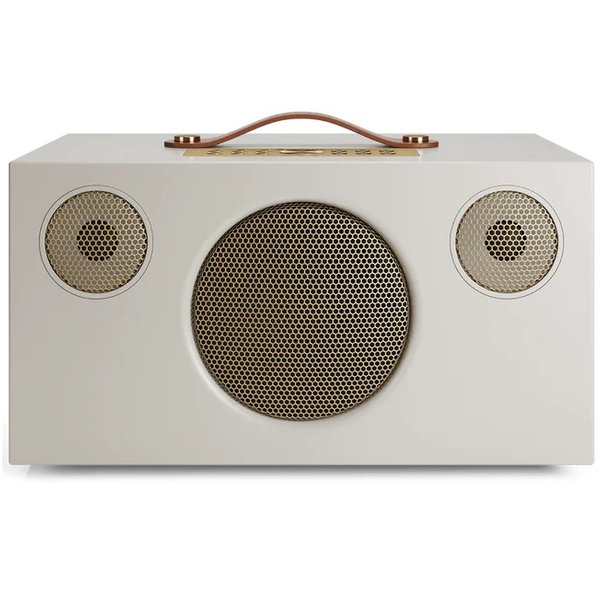 Audio Pro C10 MkII W Classic Multi-Room Wireless Bluetooth/WiFi Network Desktop Speaker - Dune