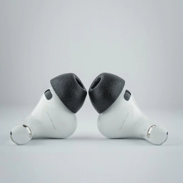 Comply TrueGrip MAX Foam Ear Tips for Apple Airpods Pro 3 - Black