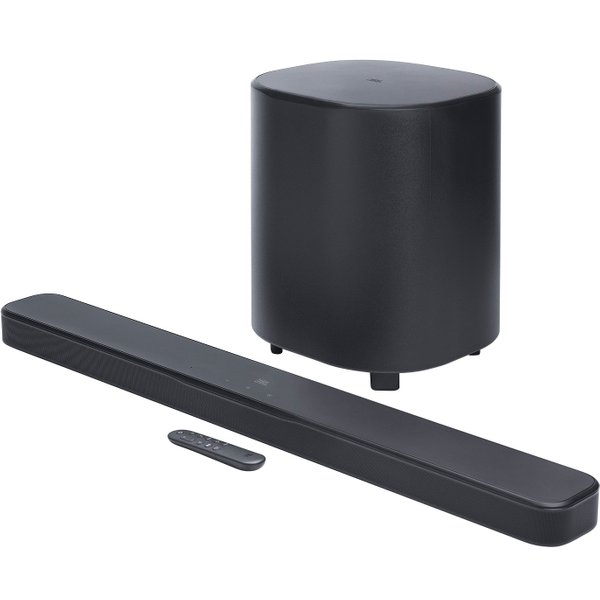 JBL Bar 500MK2 5.1 Dolby Atmos Wireless Bluetooth/WiFi Network Soundbar Speaker with 10” Wireless Subwoofer - Black