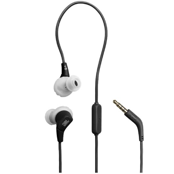 JBL Endurance Run 3 Wired In-Ear Earphone with Mic - Black/Grey