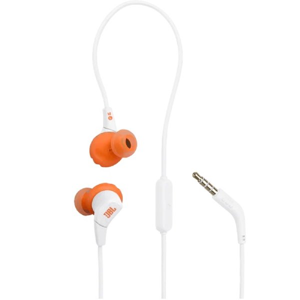 JBL Endurance Run 3 Wired In-Ear Earphone with Mic - White