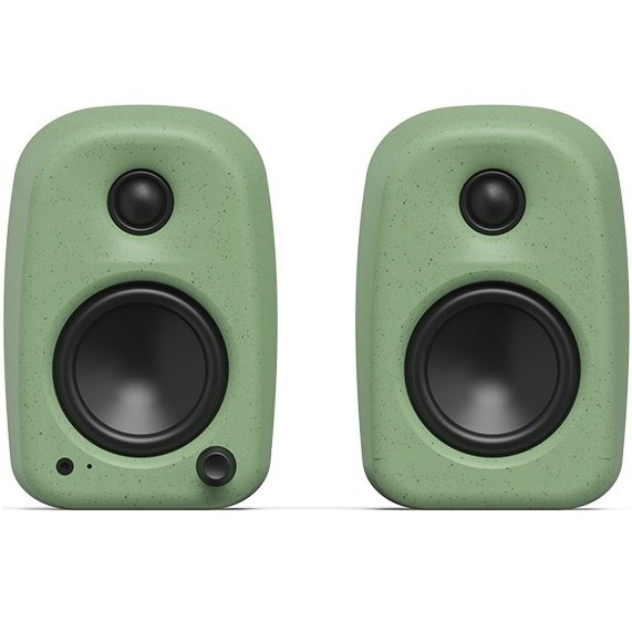 Kanto UKI Wireless Bluetooth Desktop Bookshelf Speakers - Sage