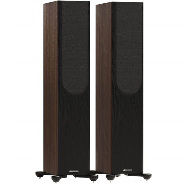Monitor Audio Bronze 300 7G 2.5-Way Passive Floorstanding Speakers - Walnut