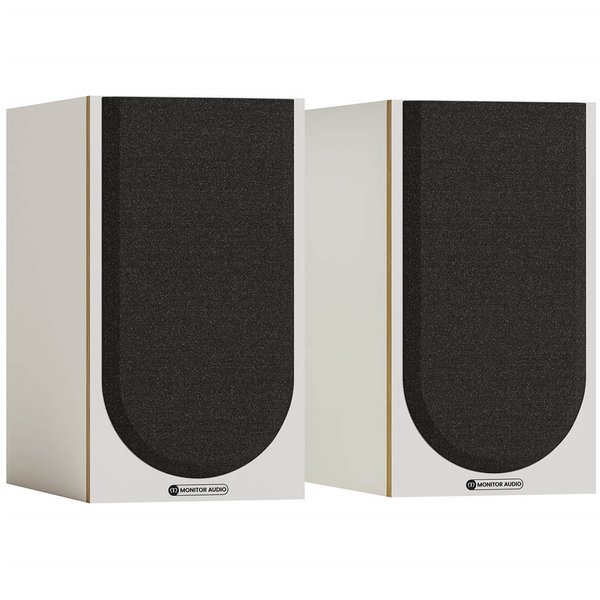 Monitor Audio Bronze 50 7G 2-Way Passive Desktop Bookshelf Speakers - White
