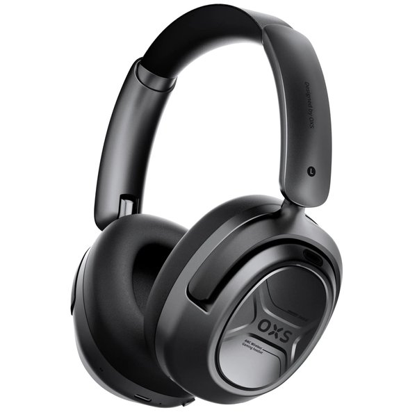 OXS Storm A2 Wired/Wireless Bluetooth+2.4GHz Noise-Cancelling Multi-Platform Over-Ear Gaming Headset with Mic - Black