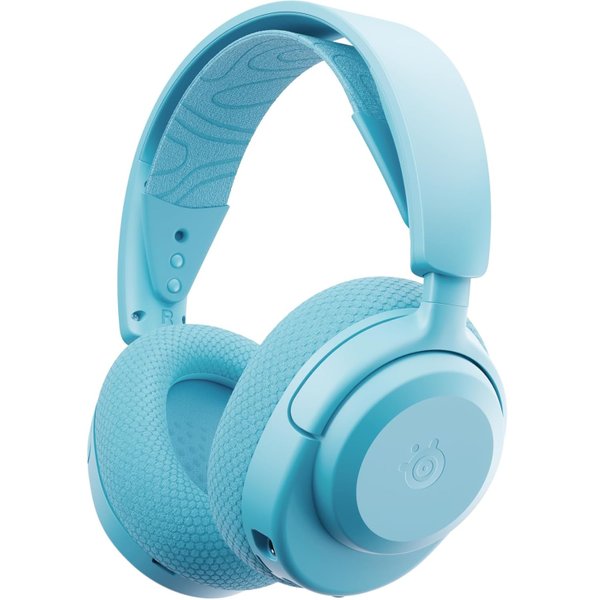 SteelSeries Arctis Nova 3P Wireless Bluetooth+2.4GHz Multi-Platform Over-Ear Gaming Headset with Mic - Aqua