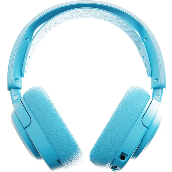 SteelSeries Arctis Nova 3P Wireless Bluetooth+2.4GHz Multi-Platform Over-Ear Gaming Headset with Mic - Aqua