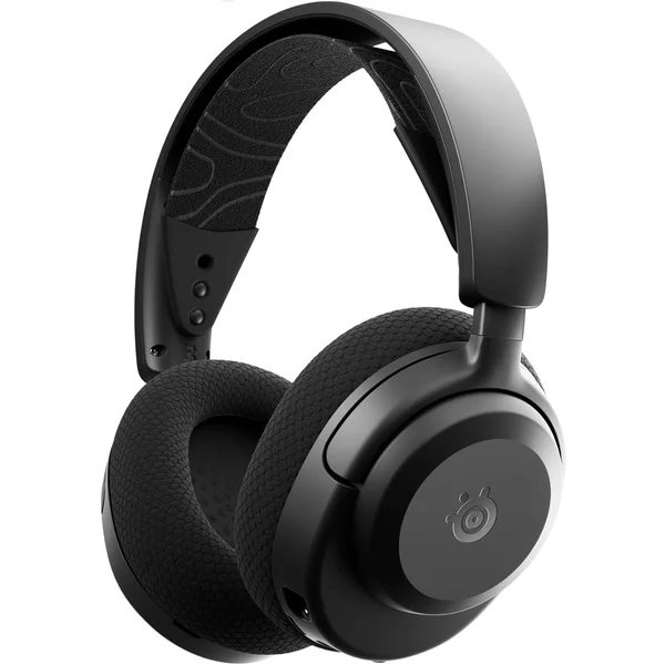 SteelSeries Arctis Nova 3P Wireless Bluetooth+2.4GHz Multi-Platform Over-Ear Gaming Headset with Mic - Black