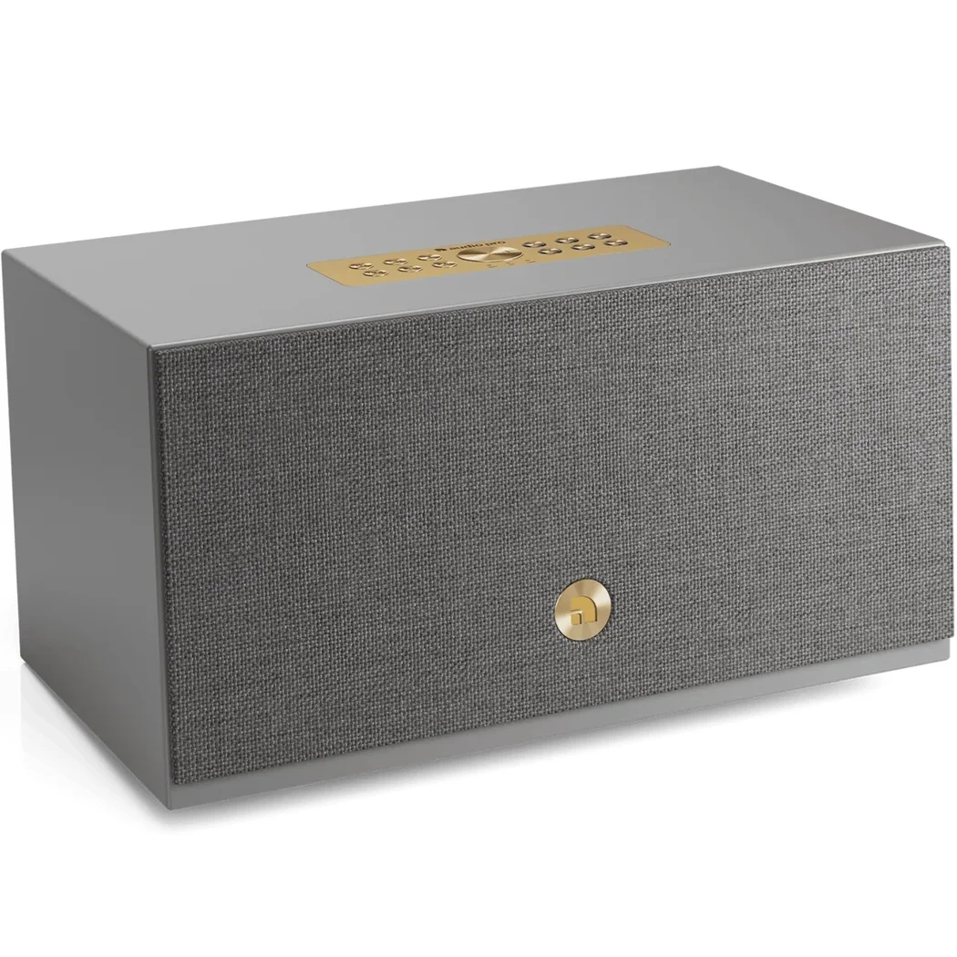 Audio Pro C10 MkII W Multi-Room Wireless Bluetooth/WiFi Network Desktop Speaker - Grey