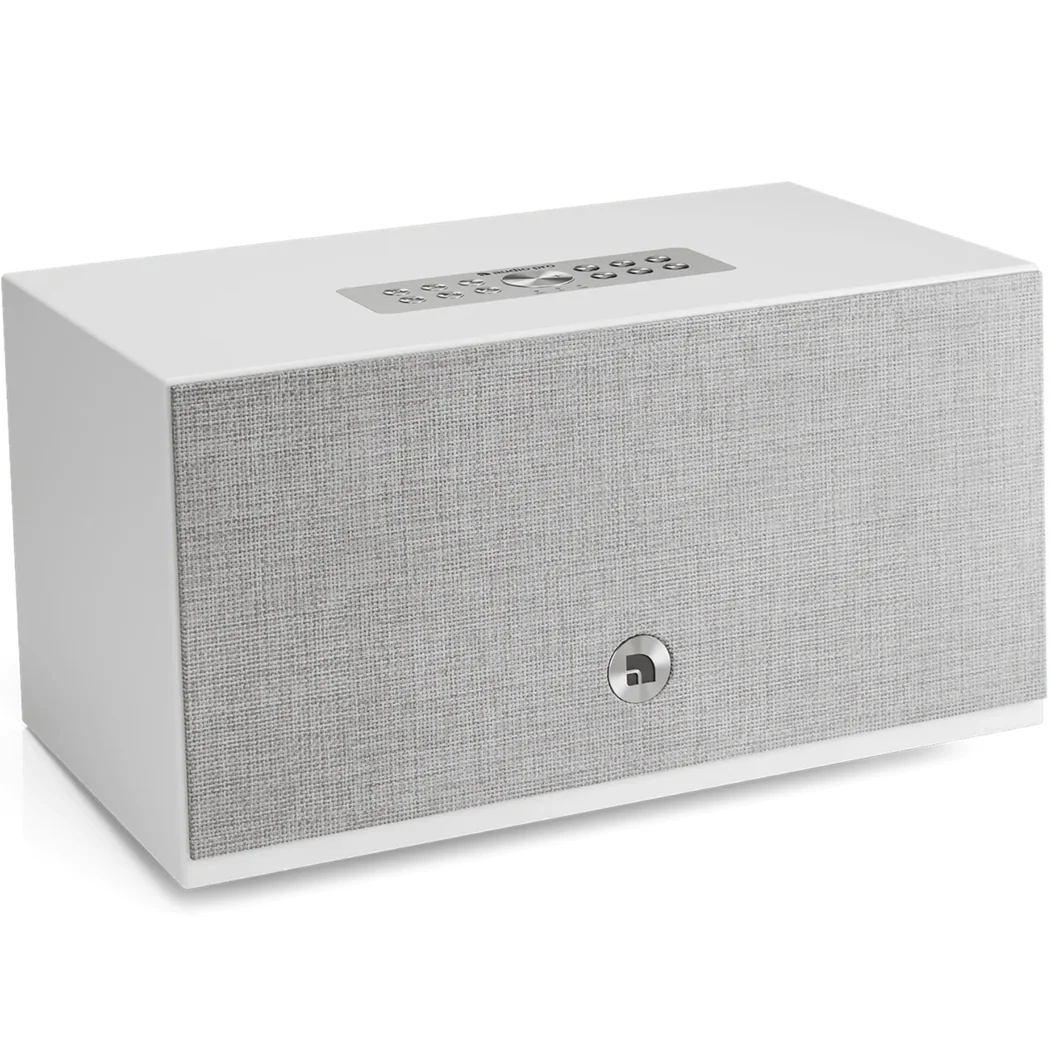 Audio Pro C10 MkII W Multi-Room Wireless Bluetooth/WiFi Network Desktop Speaker - White