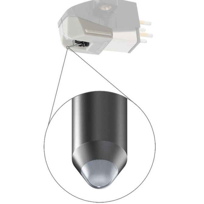 Audio-Technica AT-VMN95SP Conical Replacement Turntable Stylus Gray