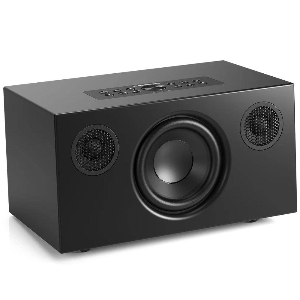 Audio Pro C5 MkII W Multi-Room Wireless Bluetooth/WiFi Network Desktop Speaker - Black