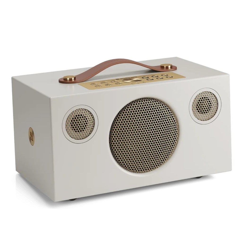 Audio Pro C5 MkII W Classic Multi-Room Wireless Bluetooth/WiFi Network Desktop Speaker - Dune