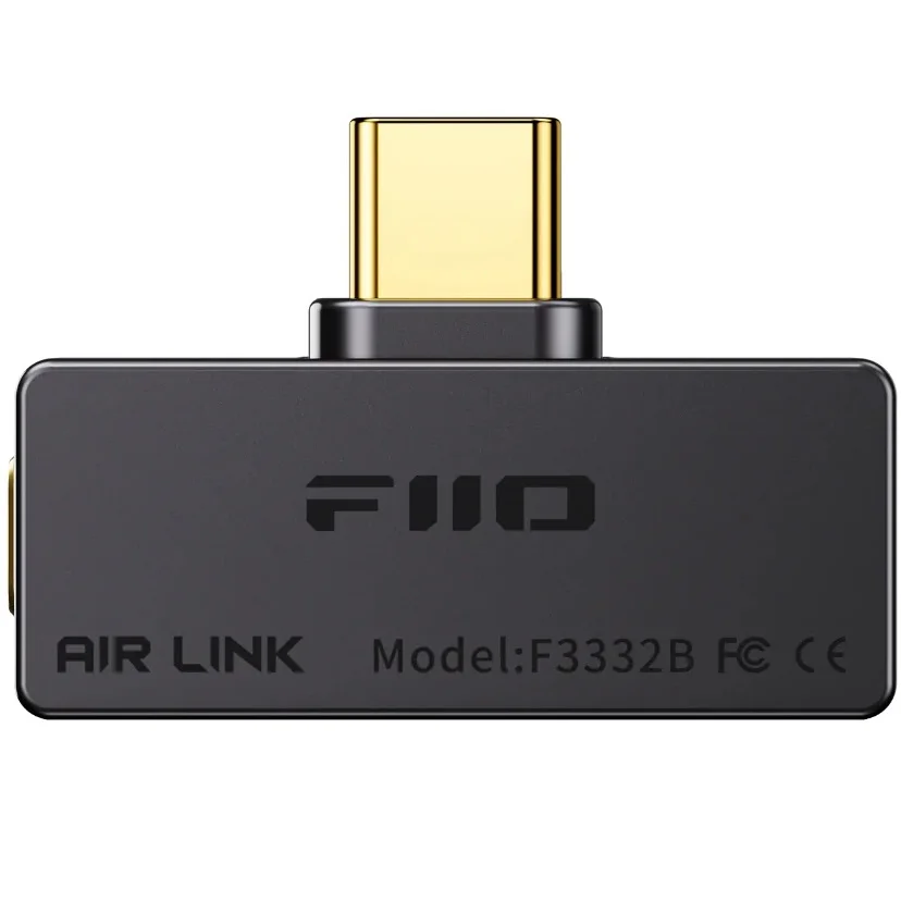 FiiO Air Link Portable High-Res Wireless Bluetooth Transmitter USB Type-C Dongle with USB-C Charging Port