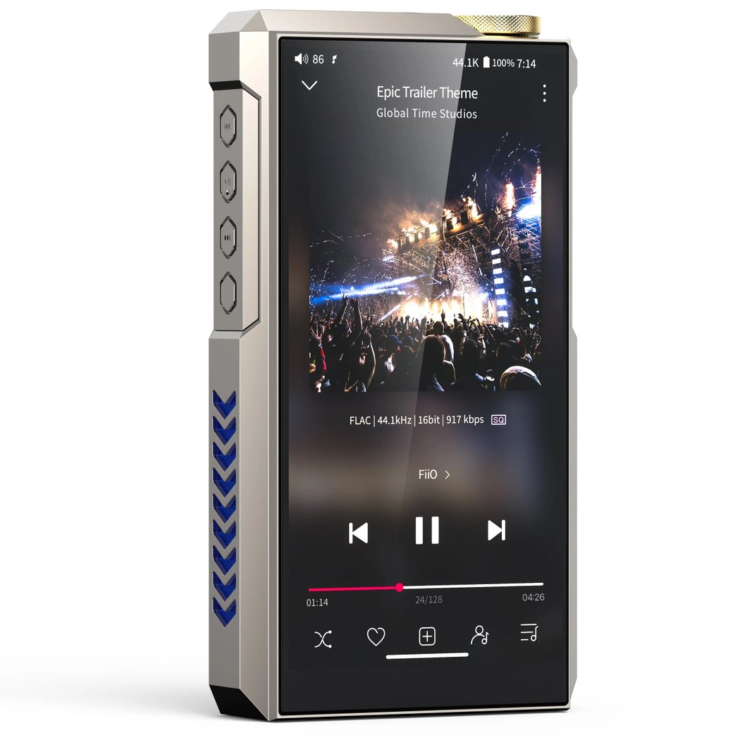 FiiO M27 MQA Digital Audio Player - Titanium Alloy