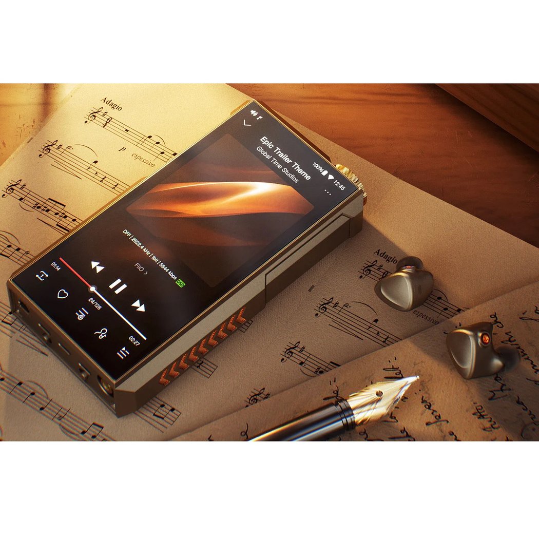 FiiO M27 MQA Digital Audio Player - Titanium Alloy