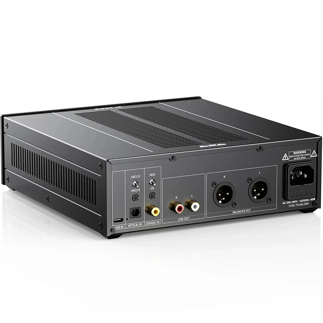 FiiO WARMER R2R Balanced Tube Buffer Digital DAC - Black