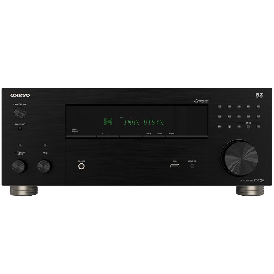 Onkyo TX-RZ30 9.2 Channel THX Certified 8K Hi-Fi Network AV Receiver (with Dolby Atmos, DTS:X)