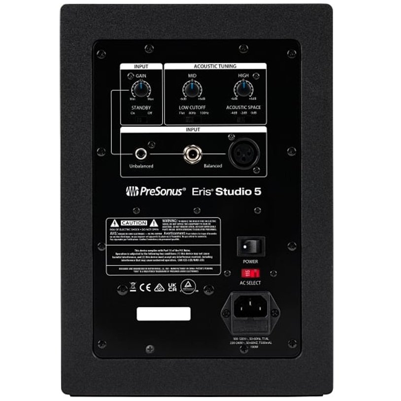 PreSonus Eris Studio 5 Studio Monitoring Desktop Bookshelf Speaker (Single)