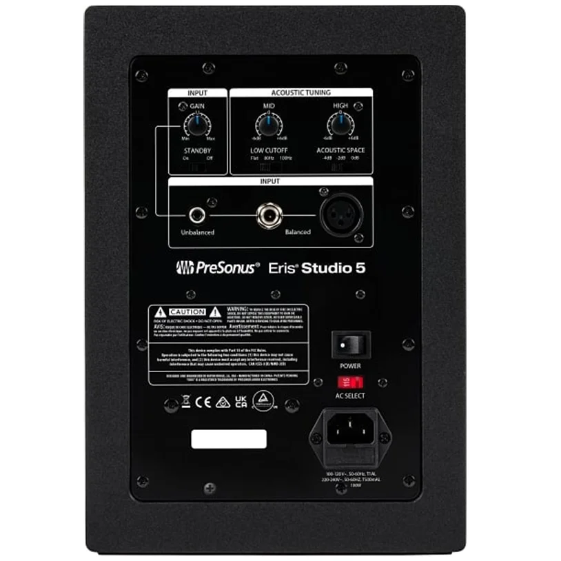 PreSonus Eris Studio 5 Studio Monitoring Desktop Bookshelf Speaker (Single)