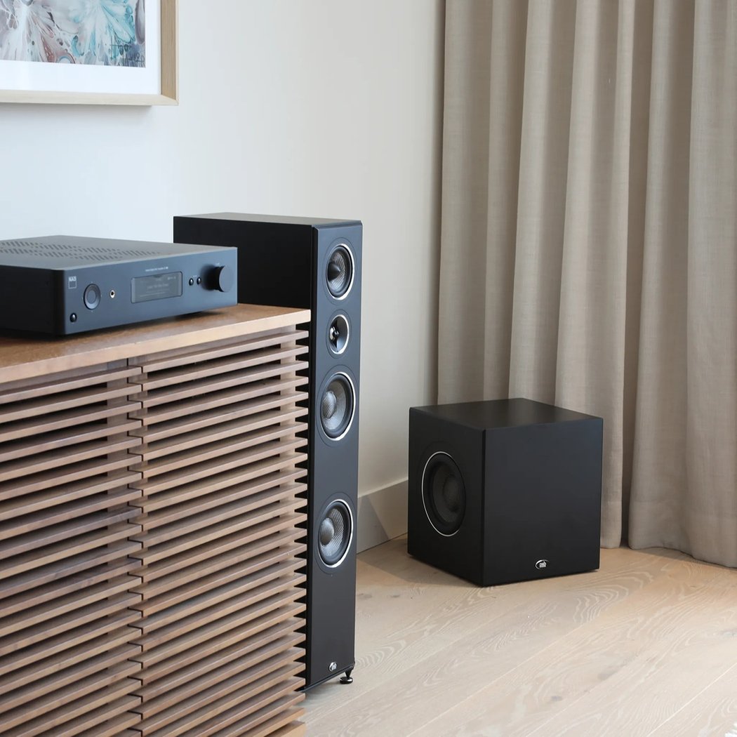 PSB SubSeries BP8 Dual 8-inch Powered Active Subwoofer Satin Black