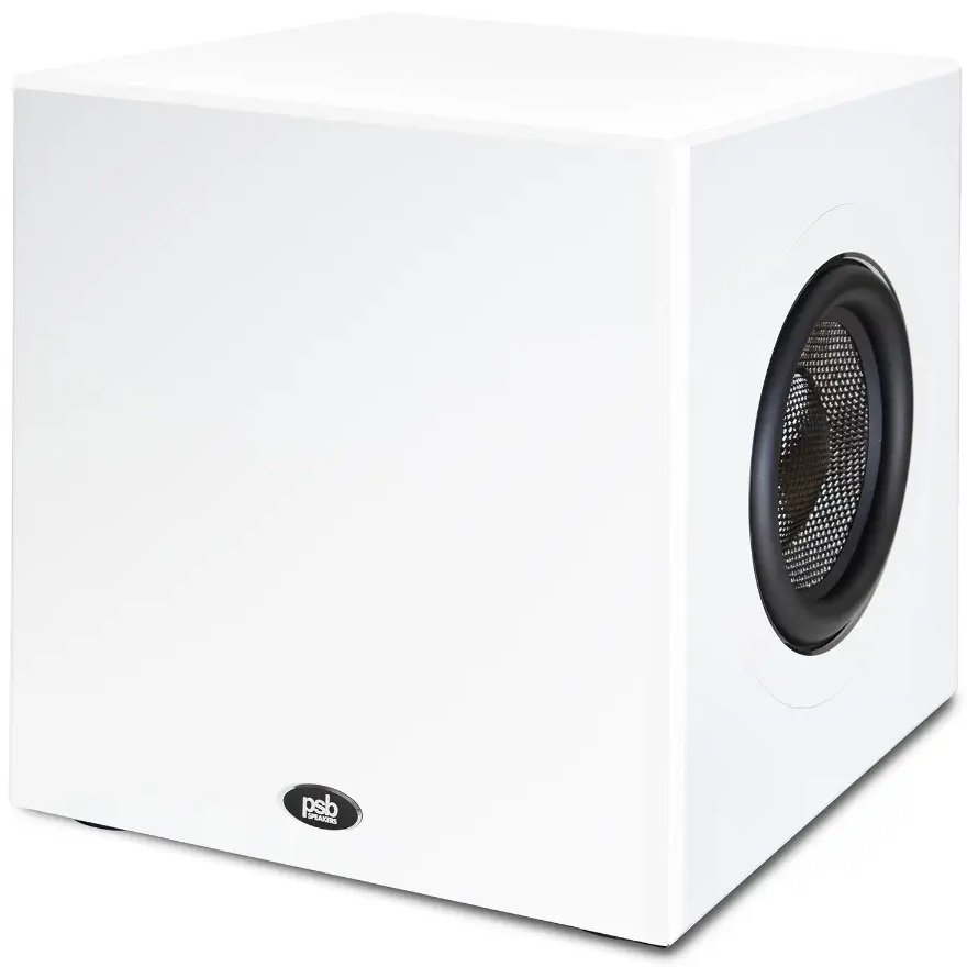 PSB SubSeries BP8 Dual 8-inch Powered Active Subwoofer Satin White