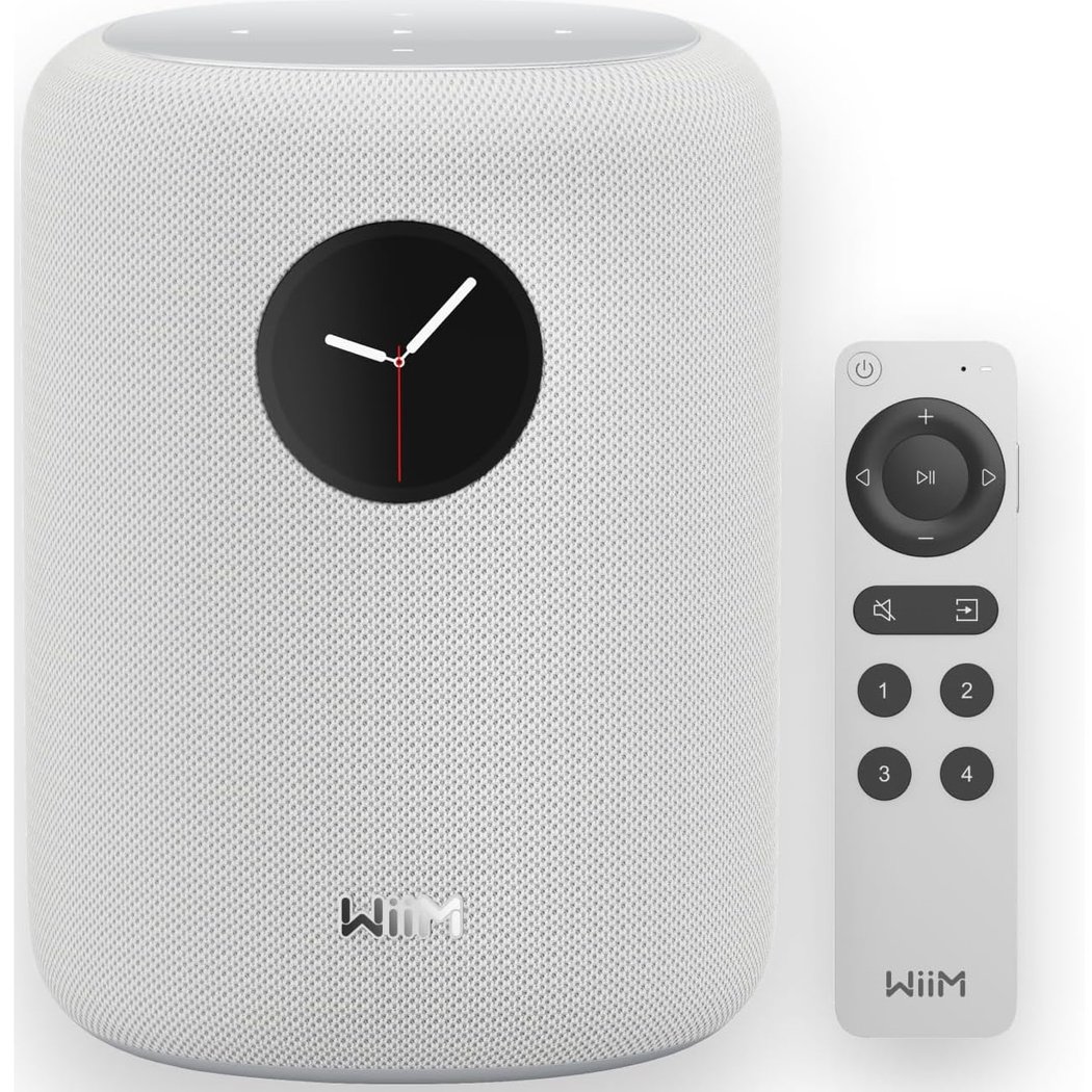 WiiM Sound Multi-Room Wireless Bluetooth/WiFi Network Desktop Speaker - Black