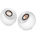 Creative Pebble Pro Wireless Bluetooth/USB Desktop PC Speakers - White