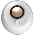 Creative Pebble Pro Wireless Bluetooth/USB Desktop PC Speakers - White