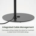 Kanto SLH Height Adjustable Universal Floor Speaker Stands for Lightweight Speakers