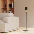 Kanto SLH Height Adjustable Universal Floor Speaker Stands for Lightweight Speakers