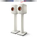KEF LS50 Wireless II (LS50WII) + KEF S2 Floor Stand Audiophile HiFi Bundle