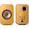KEF LSX II MQA Multi-Room Wireless Bluetooth/WiFi Network Desktop Bookshelf Speakers (with HDMI) - Amber Haze