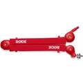 RODE PSA1+ Professional Studio Broadcast/Podcast Desk Clamp Boom Arm - Red